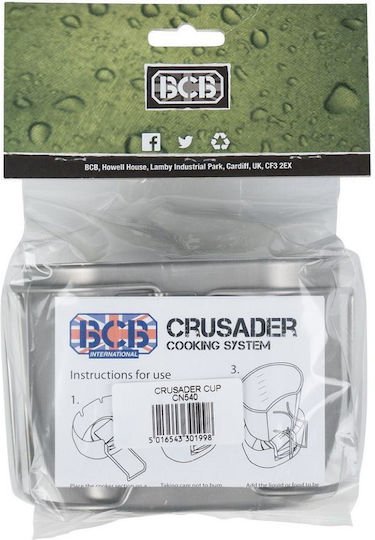 Crusader Canteen Cup Chrome 750 Ml Cn540 Bcb