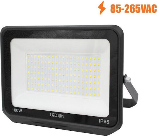 Waterproof LED Flood Light 100W Cold White 6500K IP66