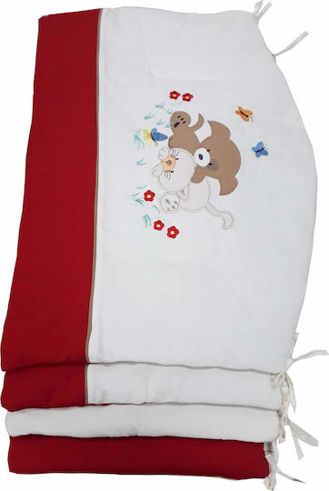 Beboulino Train Innen Rot 65x110cm