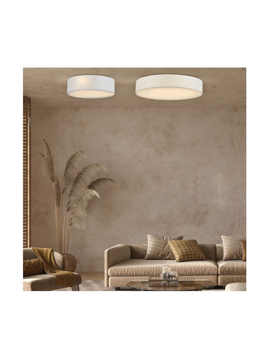 Ceiling Light 23cm White with Integrated LED