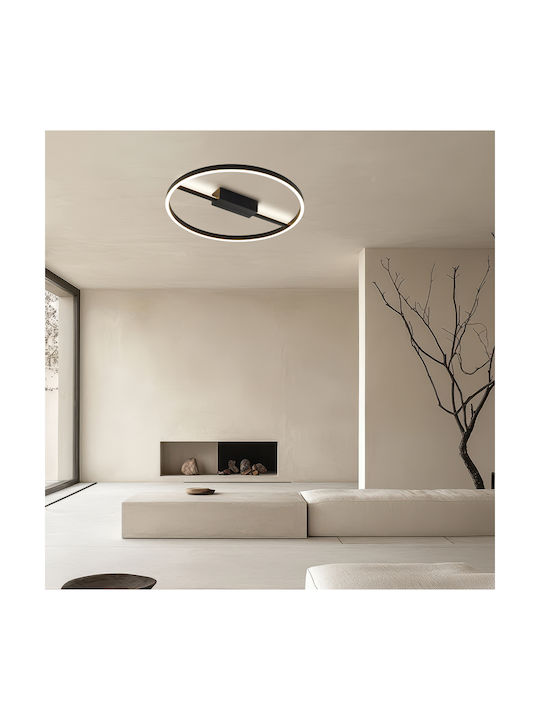 Viokef Ceiling Mount Light 51.5cm Black