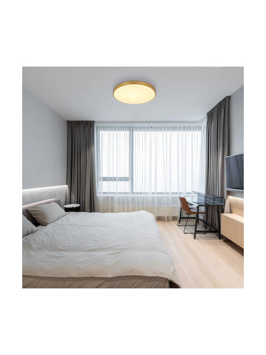 Globo Lighting Deckenleuchte 45cm Bronze mit Integrierter LED