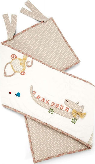 Mamas & Papas Zam Bee Zee Bettumrandungen Klassisch Innerhalb Beige 32x142cm