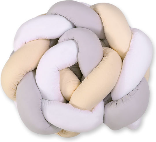 My Sweet Baby Πάντα Πλεξούδα Εσωτερική White, Grey, Beige