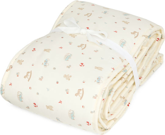 Cam Cam Copenhagen Standard Crib Bumper Inside Vintage Toys 30cm Cam Cam Copenhagen Standard Crib Bumper Inside Vintage Toys 30cm