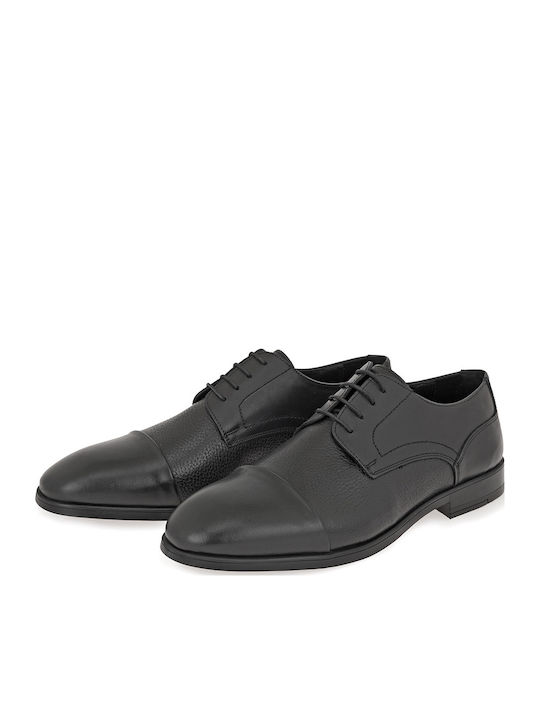 Pantofi Eleganți Pentru Bărbați Din Piele Negri