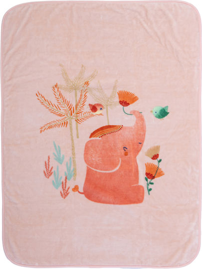 Nef-Nef Homeware Κουβέρτα Κούνιας Indonesia 100x140εκ.