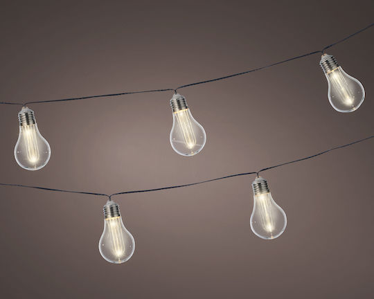 Kaemingk Lampă Solară Suspendată Ghirlandă cu Lumină Alb Cald
