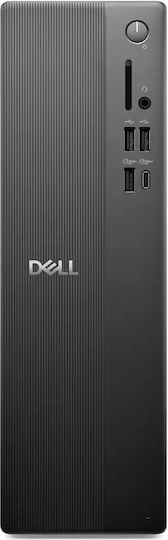 Dell Pro Slim Essential QVS1260 Настолен компютър (Ultra 5-225/8GB DDR5/2TB SSD/W10 Pro) с Клавиатура (BG)