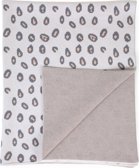 Childhome Nursery Swaddling Blanket Leopard 70x85cm