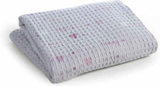 Nef-Nef Homeware Cot Blanket Hugs and Kisses 110x150cm Nef-Nef Homeware Cot Blanket Hugs and Kisses 110x150cm