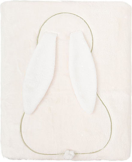 Bimbidreams Pătură Pătuț Bunny Microline 140x110 cm