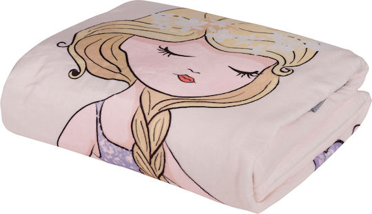 Das Home Blanket Nursery Swaddling Blankets Ballet Love Fleece 80x110cm