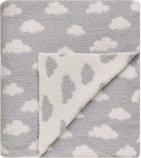 Kentia Decke Kinderbett Esperos Gestrickt Gray 100x140cm