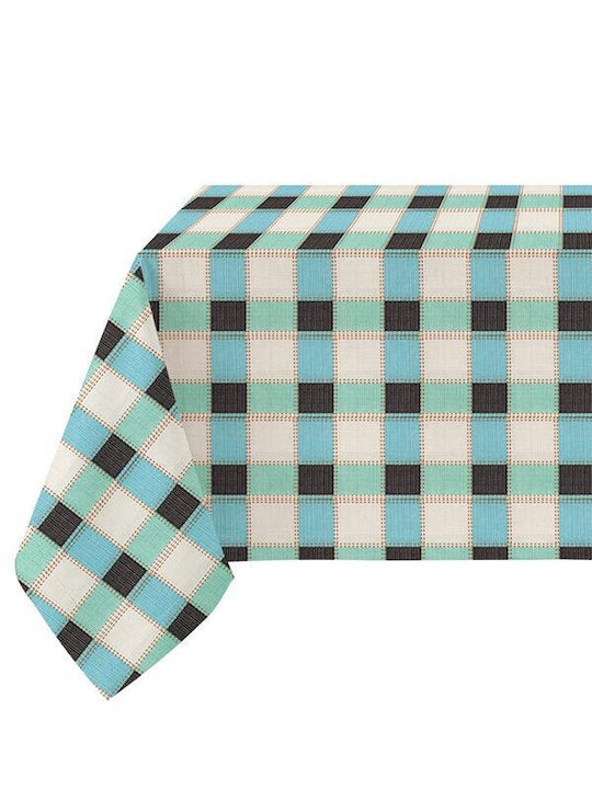 Sunshine Tablecloth 5452 Blue 140x140cm