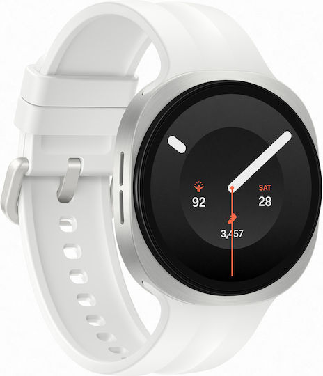 Samsung Galaxy Watch 9 LTE Алуминий 40mm Водоустойчив с eSIM и Пулсомер (Крем)