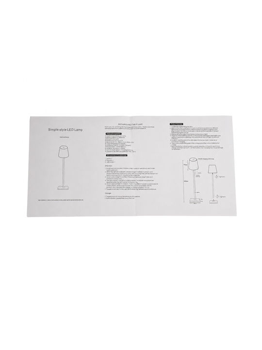 VenCore Metallisches Tischlampen LED mit Schwarzem Hut und Basis