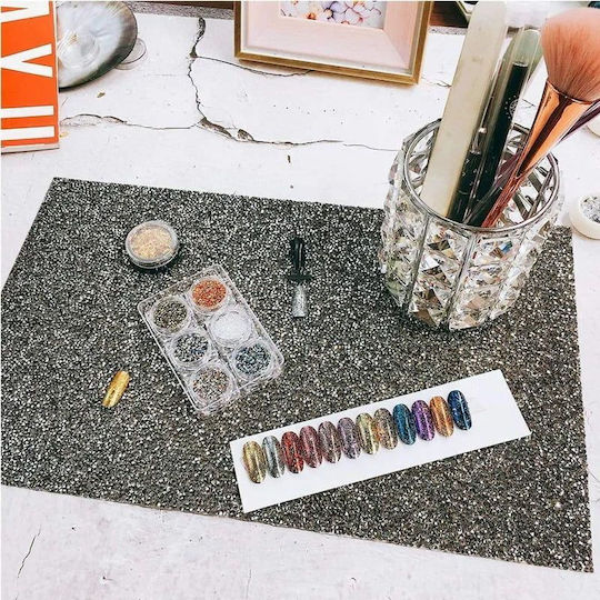 Σουπλά Μανικιούρ Κρύσταλλα 40*24cm – Nail Art Hand Pad Tf22593