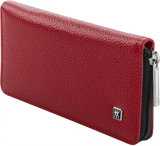 Zwilling Twinox Travel Set – Red Leather Case 5 Pieces – Red