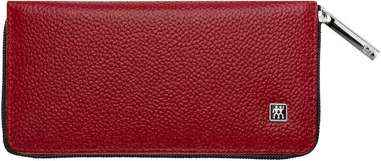 Zwilling Twinox Travel Set – Red Leather Case 5 Pieces – Red