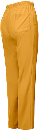 Velilla Mustard Medical Nursing Pants Microfiber 100% Pe