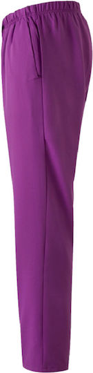 Velilla Unisex Purple Medical Pants