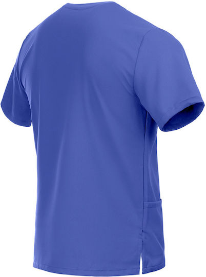 Velilla Persian Blue Ιατρική Νοσηλευτική Μπλούζα Μικροΐνες 100% Pe