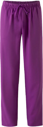 Velilla Unisex Purple Medical Pants