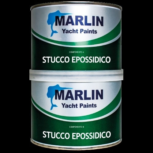 Marlin Στόκος Εποκειδικός Υαλοσφαιρίδια Stucco Epossidco 5lt