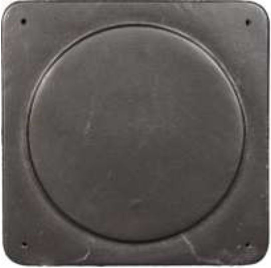 M&M equipment WAF/A-B Επαγγελματική Βαφλιέρα Μονή για Τετράγωνες Βάφλες
