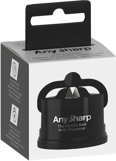 Anysharp Klassischer Schwarzer Messerschärfer Blister