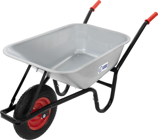 ECD Germany Transport Trolley for Weight Load up to 250kg Silver