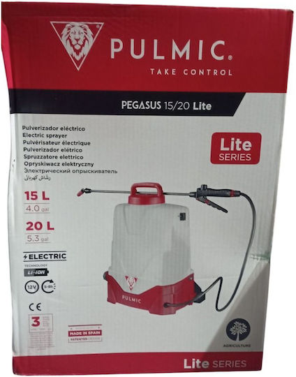Gruposanz Pegasus Pressure Sprayer 18V with Battery 1Ah with Capacity 15lt 4bar