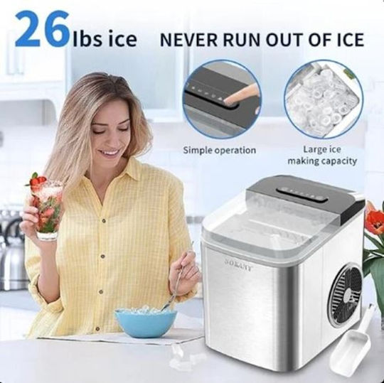 Sokany Παγομηχανή με Ημερήσια Παραγωγή 12kg