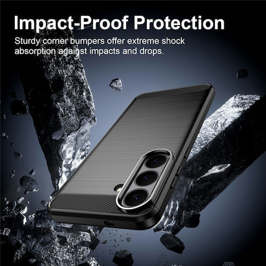 Techsuit Back Cover Σιλικόνης Γκρι (Galaxy S26 FE)