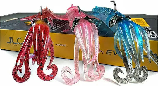 JLC Xipi Evo Squid Jig 17cm 130gr Real Brown