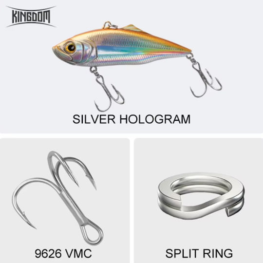 Kingdom Vibrate Floating Künstliche Köder 6cm/10,9g 002