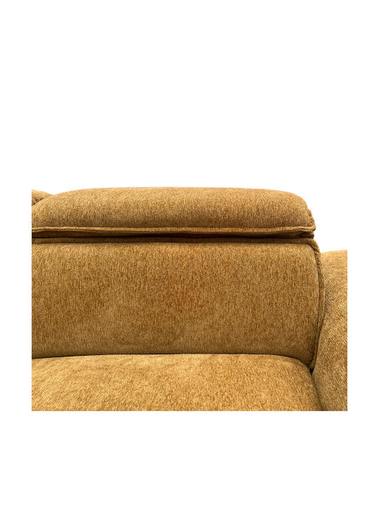 Lemance Ecke Sofa Bett mit Linker Ecke Camel 251x168x82cm