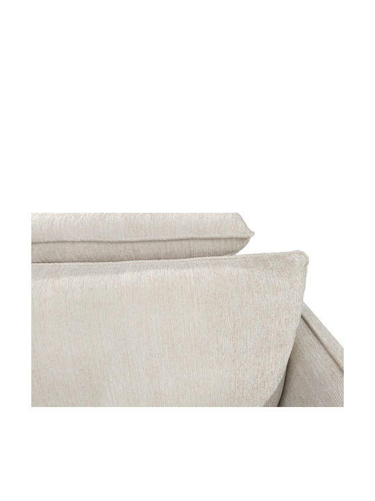 Serkas Ecke Sofa mit Rechte Ecke Beiges 268x100x105cm