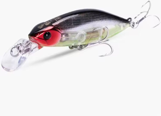 Kingdom Slow Sinking Pencil Noise Artificial Bait Minnow 7cm 12g 002
