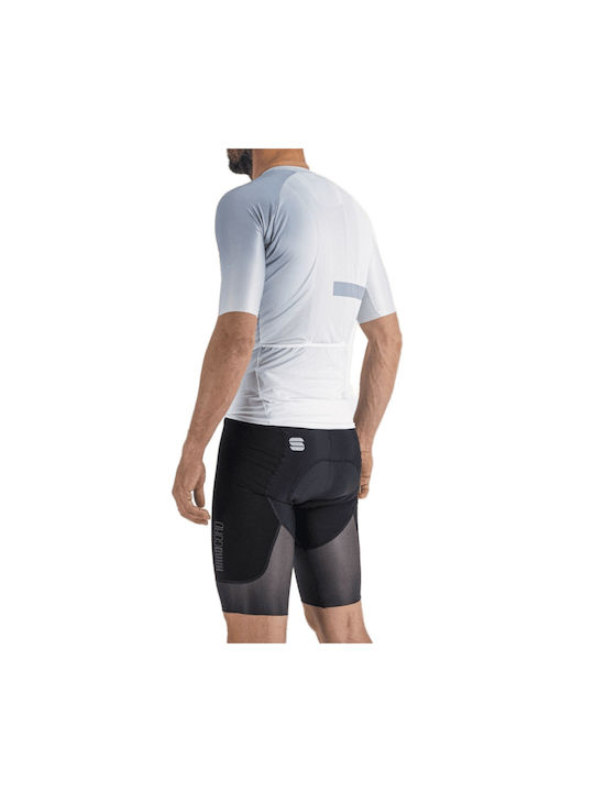 Sportful Tricou De Ciclism Cu Mâneci Scurte Pentru Bărbați Gri