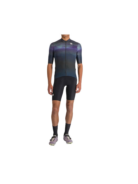 Sportful Supergiara Tricou De Ciclism Pentru Bărbați Cu Mâneci Scurte Albastru