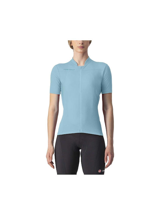 Castelli Castelli Women's Short Sleeve Cycling Jersey Blue