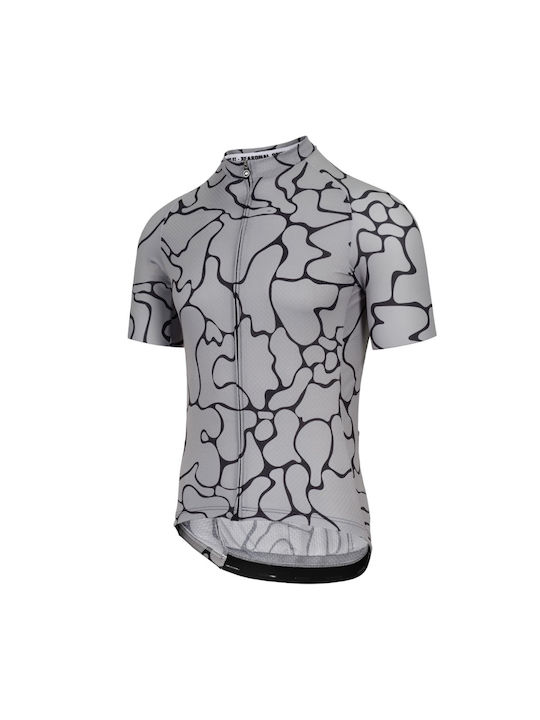 Assos Tricou De Ciclism Pentru Bărbați Cu Mâneci Scurte Gri