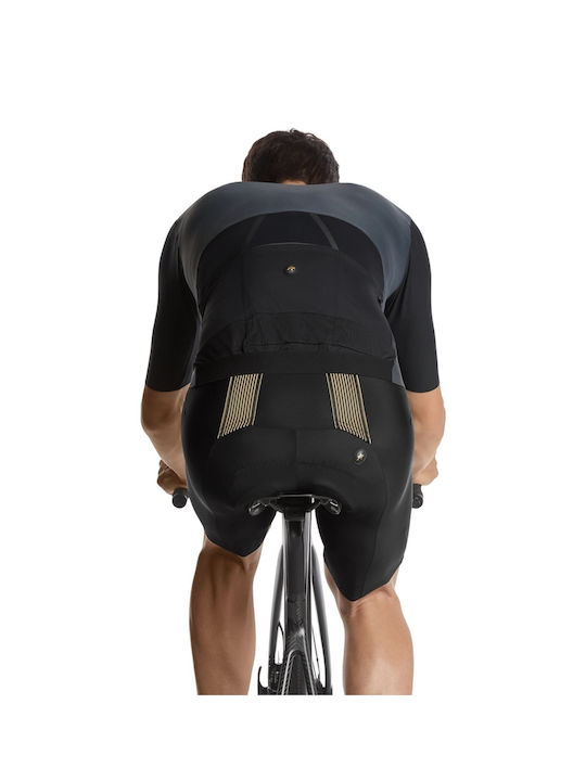 Assos Tricou De Ciclism Pentru Bărbați Cu Mâneci Scurte Albastru
