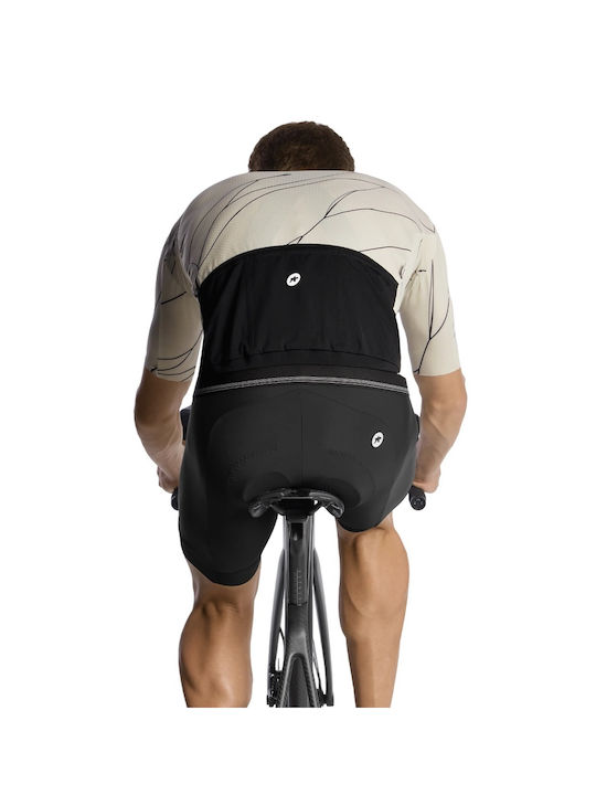Assos Tricou De Ciclism Cu Mâneci Scurte Pentru Bărbați Drum Bej