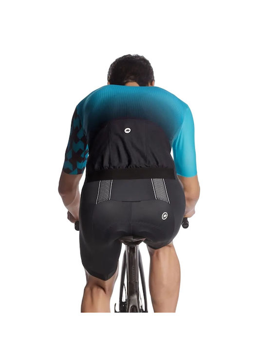 Assos Tricou De Ciclism Pentru Bărbați Cu Mâneci Scurte Negru