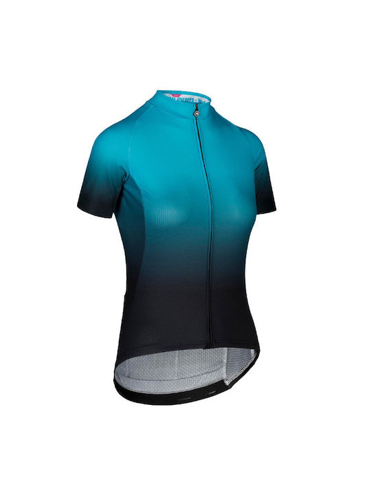 Assos Tricou De Ciclism Cu Mâneci Scurte Pentru Femei Turcoaz