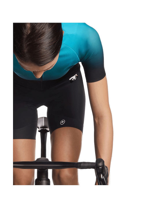 Assos Tricou De Ciclism Cu Mâneci Scurte Pentru Femei Turcoaz