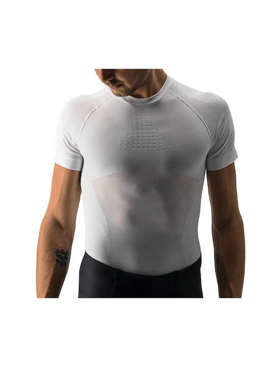Castelli Tricou De Ciclism Pentru Bărbați Mâneci Scurte Alb XXL